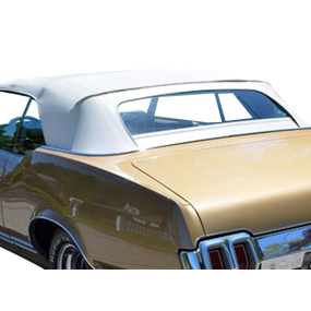 Capota macia Oldsmobile Cutlass descapotável (1968-1972) vinil premium