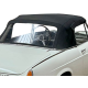Verdeck Fiat Osca 1500S / 1600S Cabriolet in Alpaca mit PVC-Heckscheibe