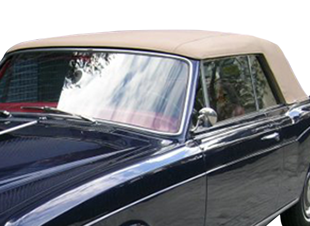 Capote Rolls Royce Silver Shadow convertibile in Everflex Vinyl con lunotto in PVC