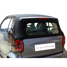 Complete soft top with its rear window Smart ForTwo 450 convertible in Alpaca Sonnenland®