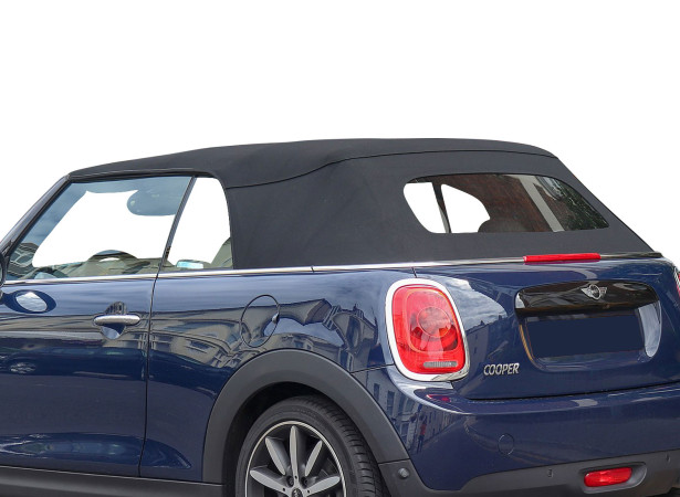 Capote Mini F57 cabriolet en Alpaga Twillfast RPC avec lunette arrière