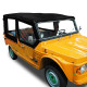 Complete PVC soft top (tarpaulin) for Citroën Mehari (1971-1982) - 4 straps