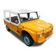 Complete PVC soft top (tarpaulin) for Citroën Mehari (1971-1982) - 4 straps