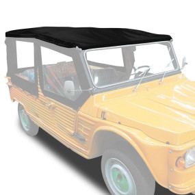 PVC roof tarpaulin (soft top) for Citroën Mehari from 1971 to 07/1982 - 4 straps - 1 part