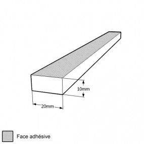 Banda (faixa) de borracha celular impermeável 20mm x 10mm
