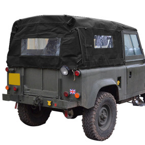 Capote per Land Rover Defender 90 convertibile con finestrini laterali