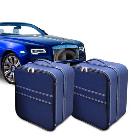 Tailor made luggage Rolls-Royce Dawn cabriolet (rear seats)