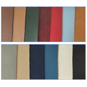 Leatherette for upholstery and clothing for French vehicles