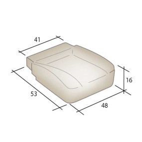 Mousse assise avant Saviem TU 280, Saviem SM 280