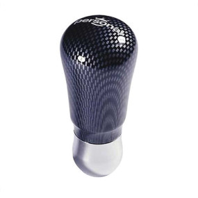 Pomo com aparência de carbono pessoal / drop