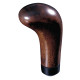 Pommeau Personal / Anatomic en acajou poli