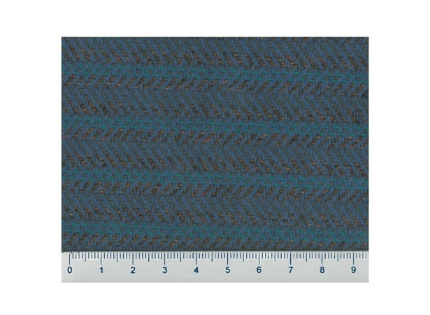 Tissu Citroën Epicea Bleu Solidate