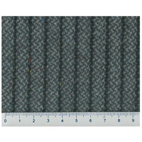 Tissu Peugeot Drap Cotes Rayées Bleu