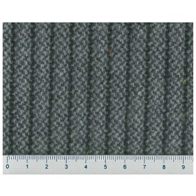 Tissu Peugeot Drap Cotes Rayées anthracite