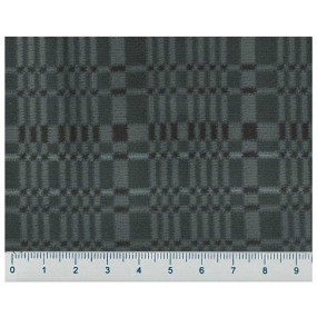 Tissu Renault Tissu Velours Ecossais Cendre