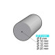 Corde caoutchouc compact