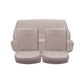 Garnitures de sièges avant et banquette arrière Renault 4 cv en simili cuir (8 coloris)