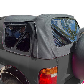 Capote Kia Sportage 4x4 cabriolet vinyle GV avec vitres latérales et lunette arrière amovibles