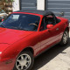 Capota macia Mazda MX5 Design NC em vinil com moldura em PVC