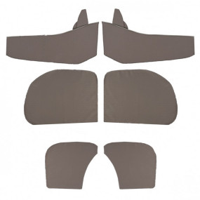 Juego de paneles macizos de puertas delanteras y traseras para Renault 4CV (6 colores)