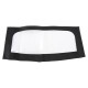 Austin Healey 3000 BJ7 capota convertible de vinilo convertible con luneta trasera de PVC