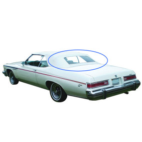 Rear window for soft top Buick LeSabre (1971-1976)