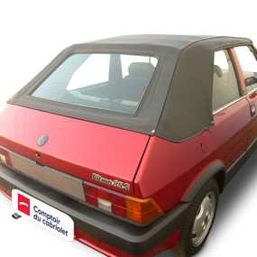 Capote per Fiat Ritmo convertibile fase 2 (1982-1988) in Sonnenland Alpaca A5 senza lunotto posteriore