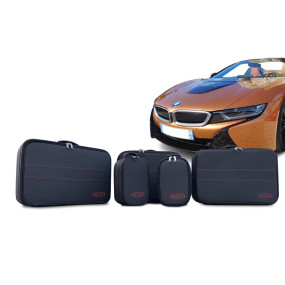 Tailor-made luggage BMW i8 convertible - set of 5 suitcases