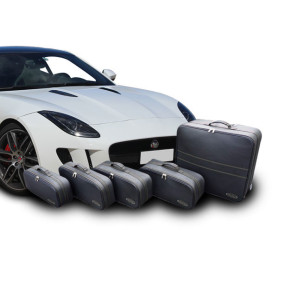 Bagagerie sur-mesure ensemble de 5 valises Jaguar F-Type Coupé