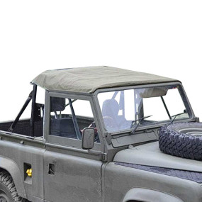Bikini pour Land Rover Defender 110 TD5/TD4 cabriolet en toile coton