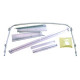 Complete set softtop hoepels voor Land Rover Defender 110 cabriolet