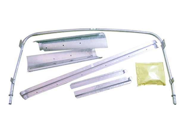 Complete set softtop hoepels voor Land Rover Defender 110 cabriolet