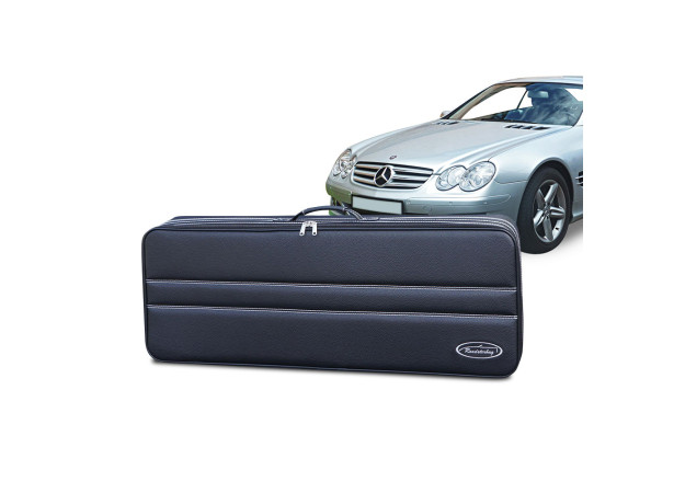 Valise sur-mesure Mercedes SL R230 cabriolet – banquette arrière
