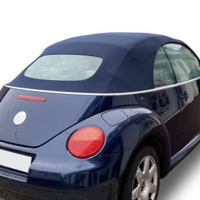 Soft top Volkswagen New Beetle convertible in Mohair® cloth