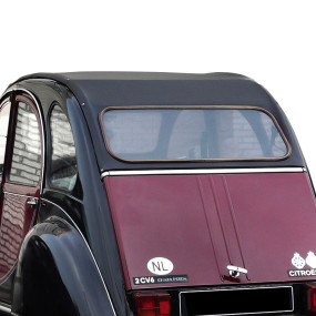 Citroen 2CV soft top in cotton with interior fastenings