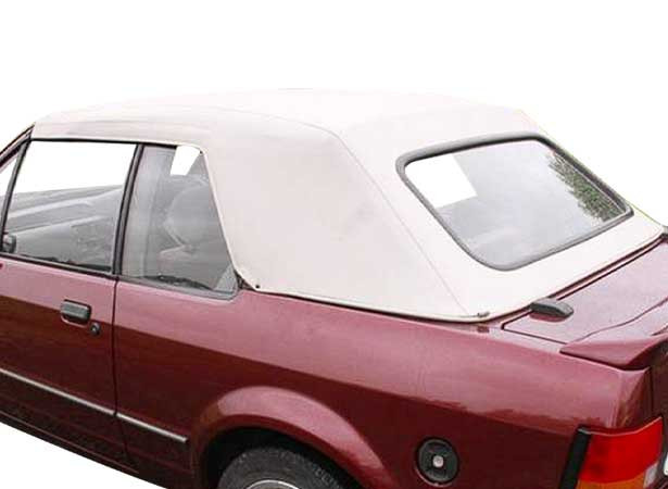 Softtop Ford Escort 1 cabriolet in vinyl bovenkant