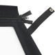 Lunette arrière de capote Alfa Roméo spider 914 - 916 Alpaga Mohair®