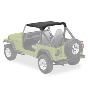 Bikini Jeep Wrangler YJ strapless cabriolet en vinyle