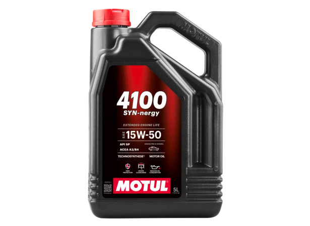 Huile MOTUL 4100 Power - 15W50 - 5L