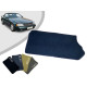 Tapis coffre sur-mesure Mercedes SL - R129 cabriolet (1990-2002) moquette aiguilletée surjetée