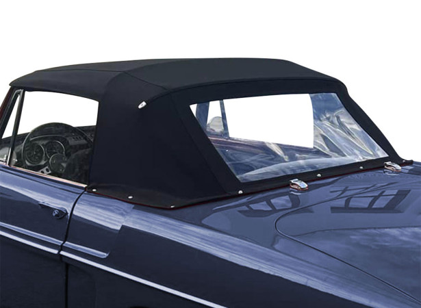 Capote auto Renault Floride S cabriolet en Alpaga avec lunette arrière en PVC