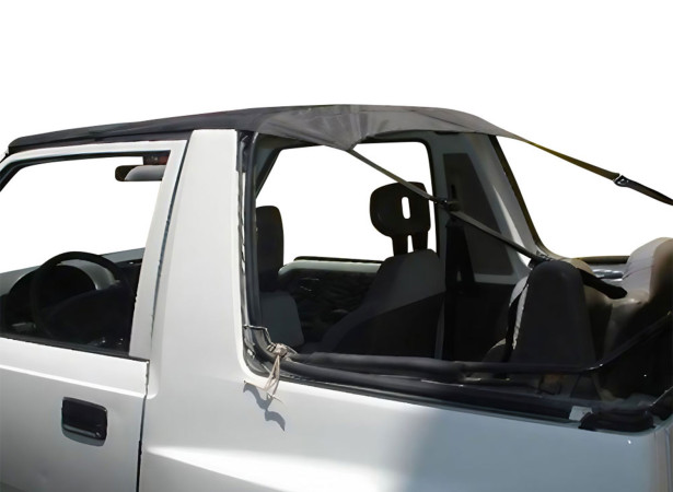 Bikini Suzuki Vitara MK1 4x4 cabriolet pour toit avant avec fixation par crochets