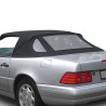 Capote Mercedes SL R129 cabriolet alpaga sonnenland avec lunettes arrière souples