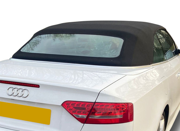 Capote Audi A5 (8F7) cabriolet Alpaga Mohair avec lunette arrière verre