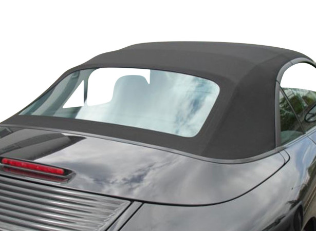 Capote Porsche 996 cabriolet en Alpaga Sonnenland A5 avec lunette arrière PVC