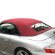Miękki dach Porsche 996 po liftingu kabriolet w kolorze Alpaca Mohair®