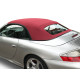 Miękki dach Porsche 996 po liftingu kabriolet w kolorze Alpaca Mohair®