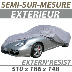 Semi-maßgeschneiderte Autoschutzhülle (Autoabdeckung für Außen) aus ExternResist-PVC (13)