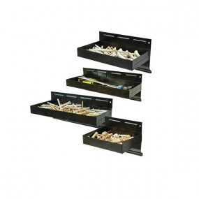 Set of 4 magnetic trays for tools