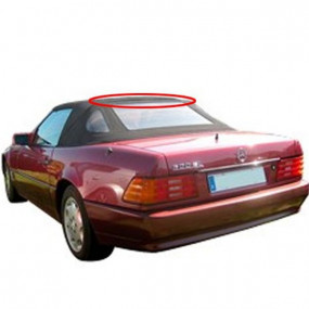 Seal between convertible top and rear window Mercedes 300 SL-600 SL type R129